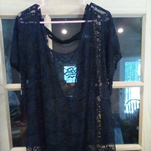 Sheer Lace Blouse